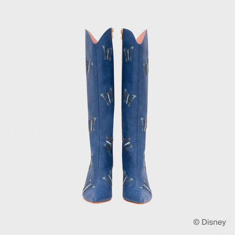 BOTA WILDWOOD HEART BUTTERFLIES CELESTE - Imagen 3