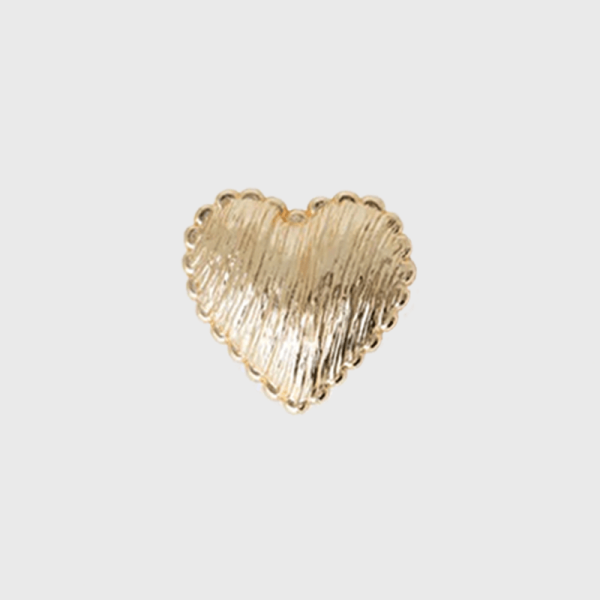 HEBILLA | CORAZÓN CATHERINE DORADO