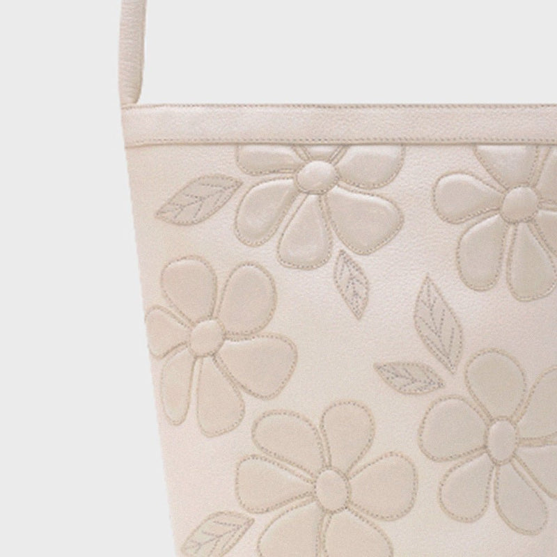 JANIA BUCKET BAG HUESO - Imagen 2